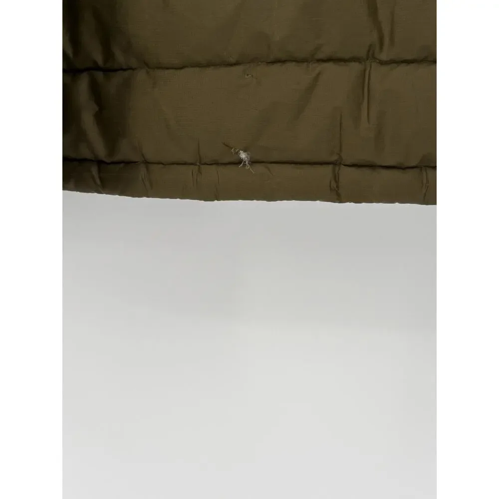 Patagonia Men Goose Down Quilted Puffer Jacket Olive Green Lg Style 84673FA12